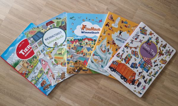 Der Wimmelbuchverlag bietet vielfältige Wimmelbücher zu klassischen Themen
