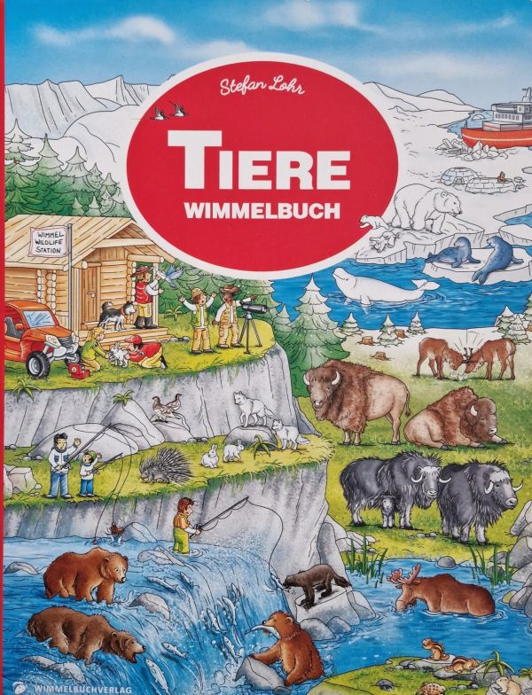 Tiere Wimmelbuch von Stefan Lohr